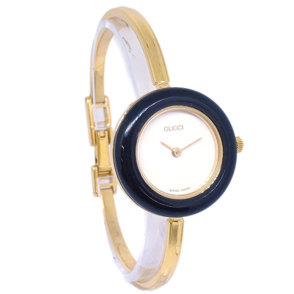 Gucci 11/12.2 Change Bezel Chameleon Quartz Watch SS