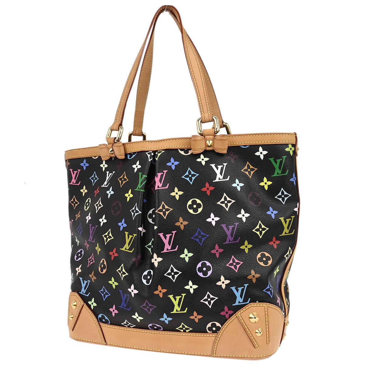 Louis Vuitton Black Monogram Multicolor Sharleen MM Handbag M93213
