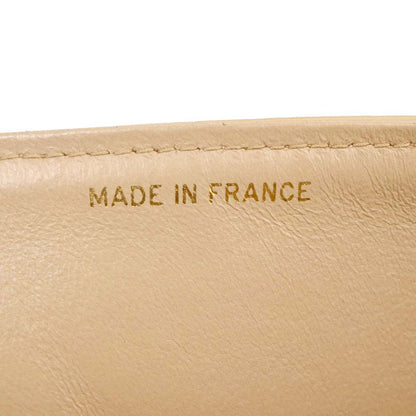 Chanel Beige Lambskin Shoulder Bag