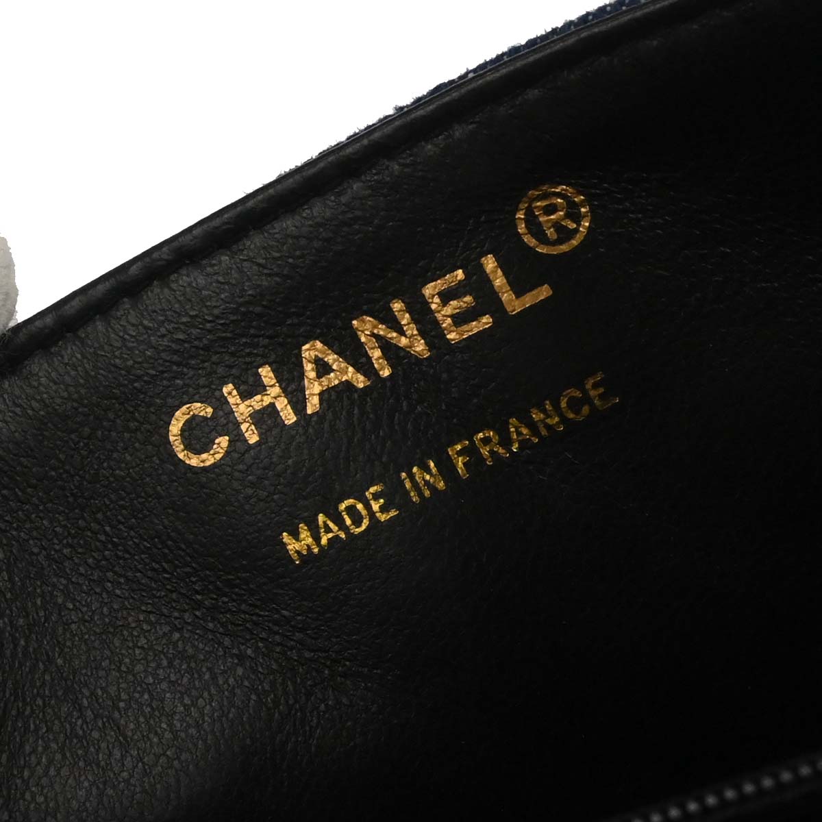 Chanel 1994-1996 Indigo Denim Turnlock Small Full Flap Shoulder Bag