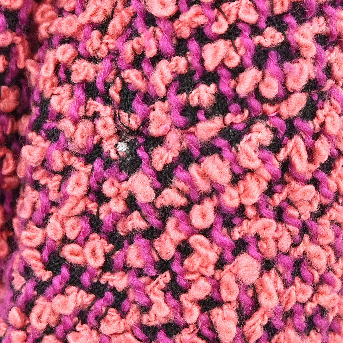 Chanel Single Breasted Collarless Tweed Jacket Pink