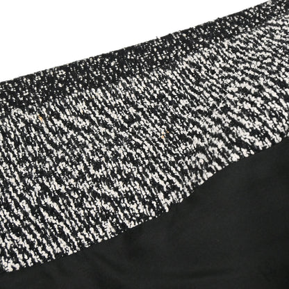 Chanel 1997 Single Breasted Tweed Jacket Black #42