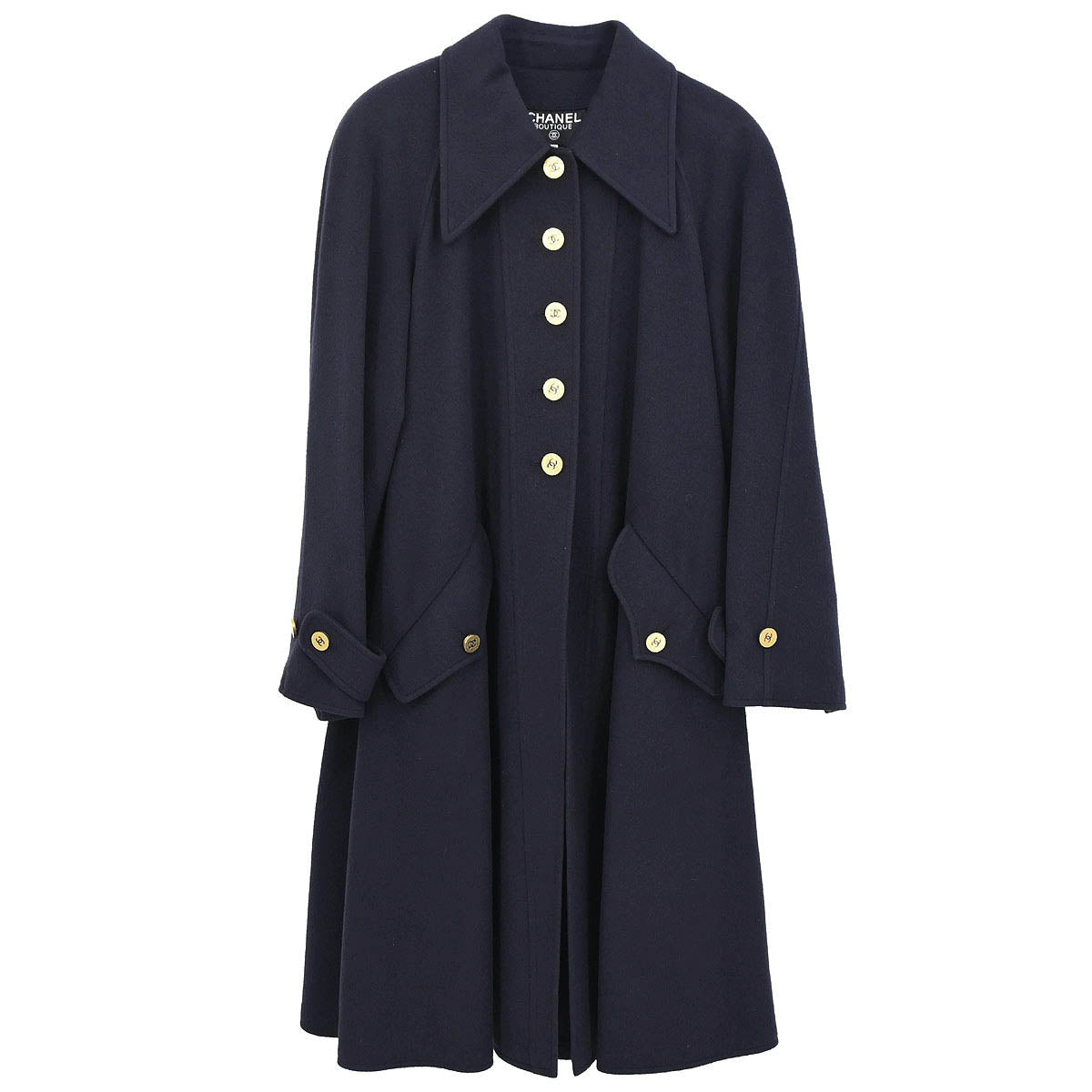 Chanel Coat Navy #38