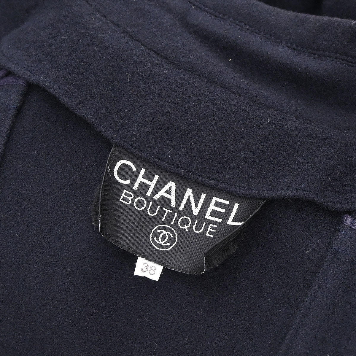 Chanel Coat Navy #38