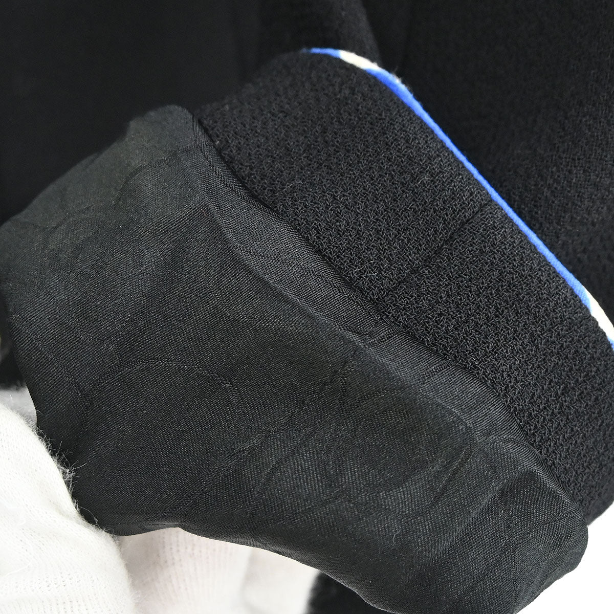 Chanel 2005 Emblem Double Breasted Jacket Black #38