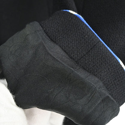 Chanel 2005 Emblem Double Breasted Jacket Black #38