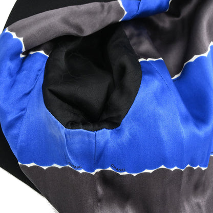 Chanel 2005 Emblem Double Breasted Jacket Black #38