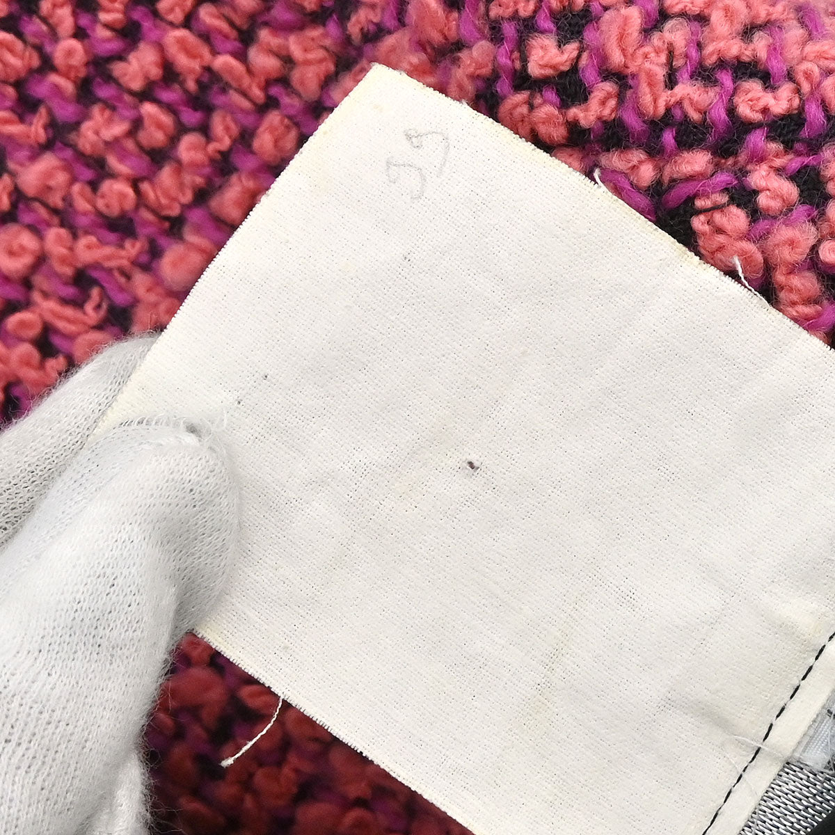 Chanel 1994 Single Breasted Tweed Jacket Pink #36