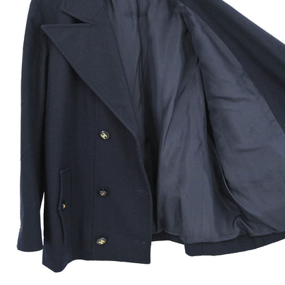 Chanel Double Breasted Jacket Navy