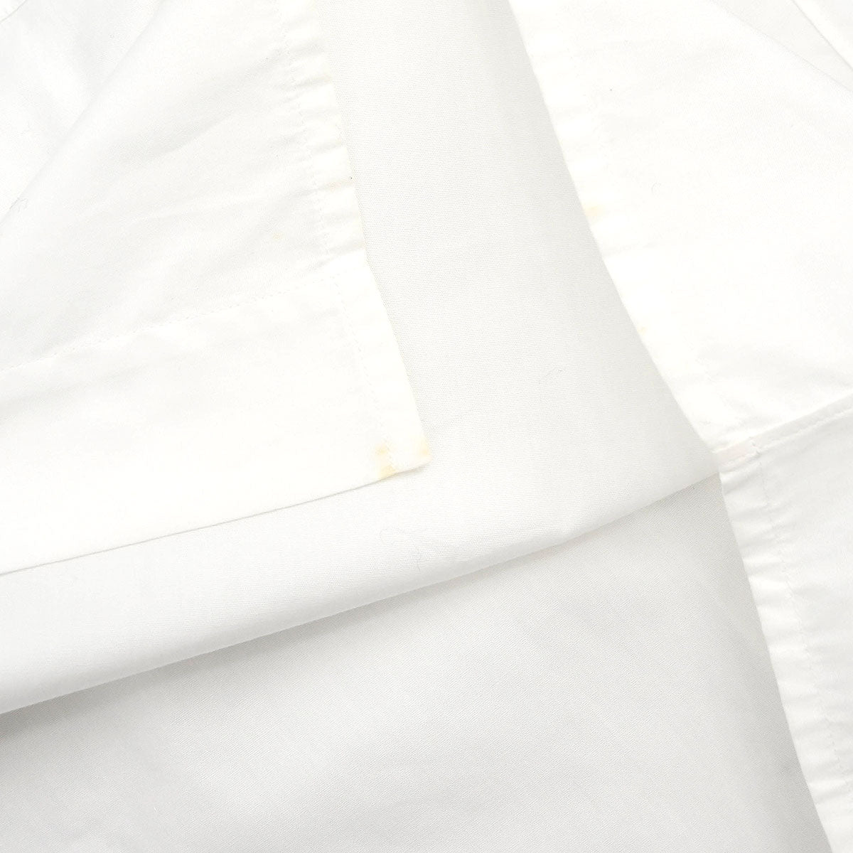 Chanel Short Sleeve Shirt Blouse Top White
