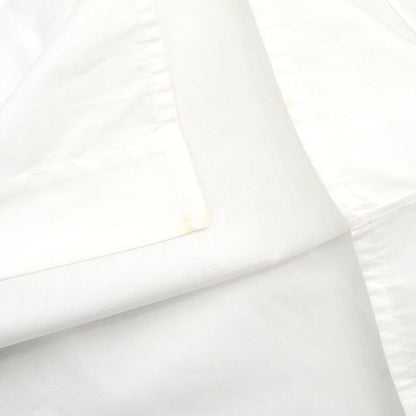 Chanel Short Sleeve Shirt Blouse Top White