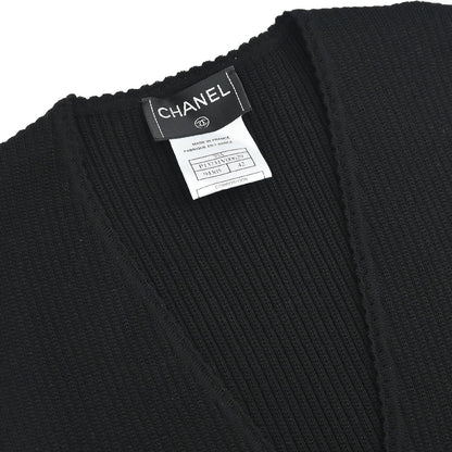 Chanel 1999 Sleeveless Top Vest Black #42