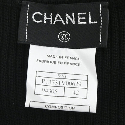 Chanel 1999 Sleeveless Top Vest Black #42