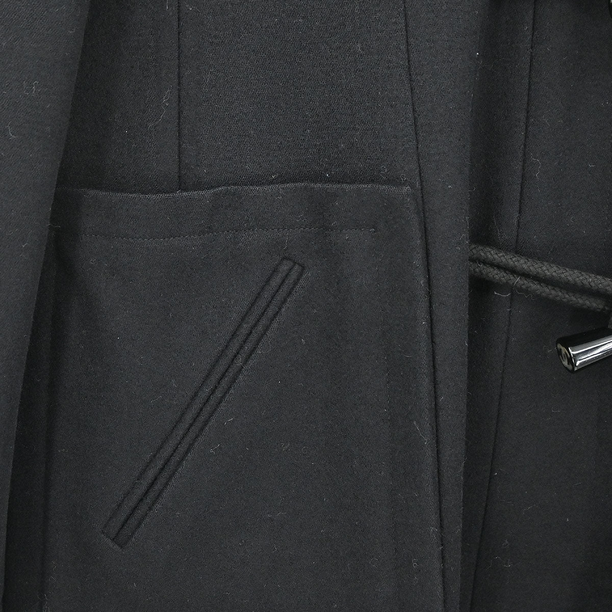 Chanel 2006 Duffel Coat Black #40