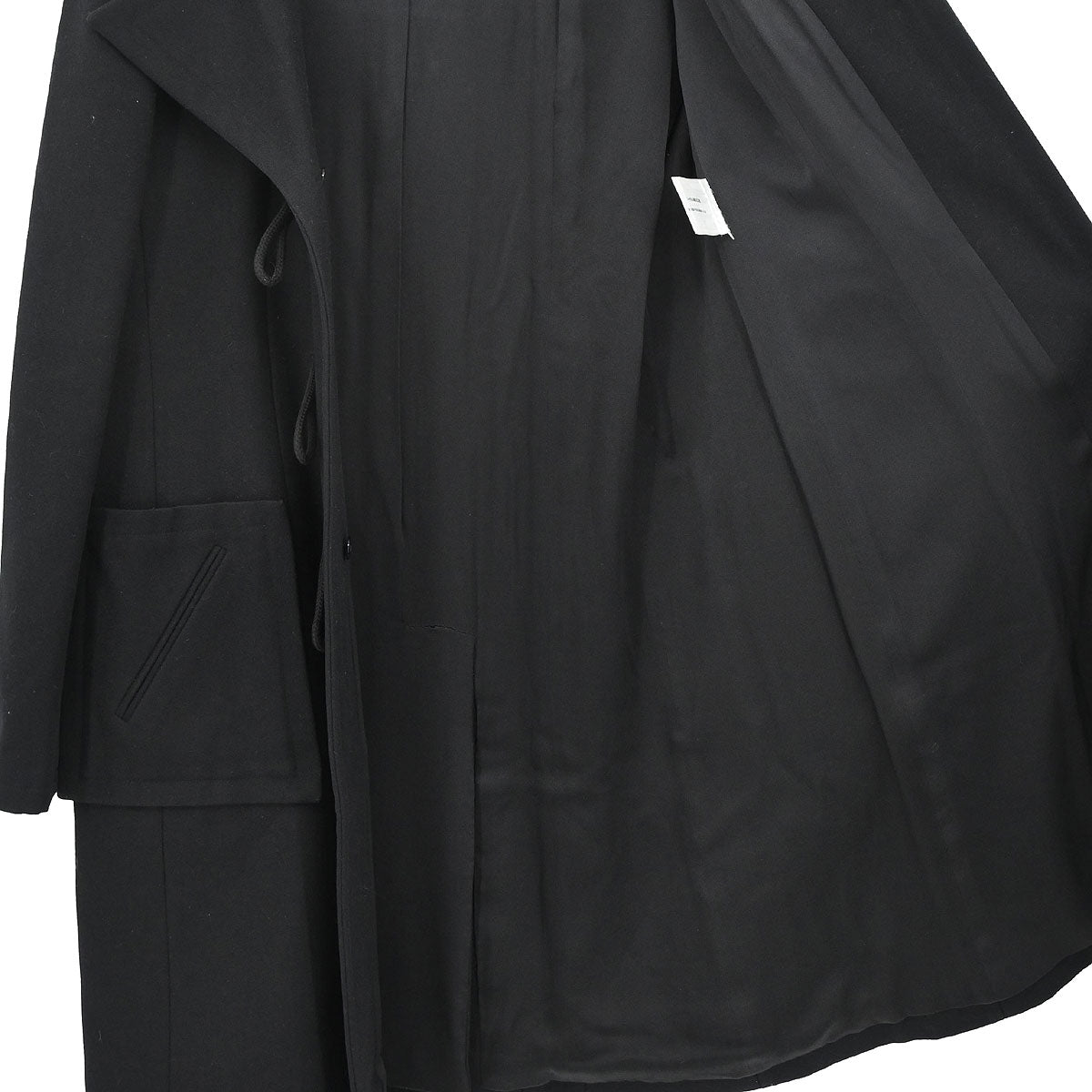 Chanel 2006 Duffel Coat Black #40