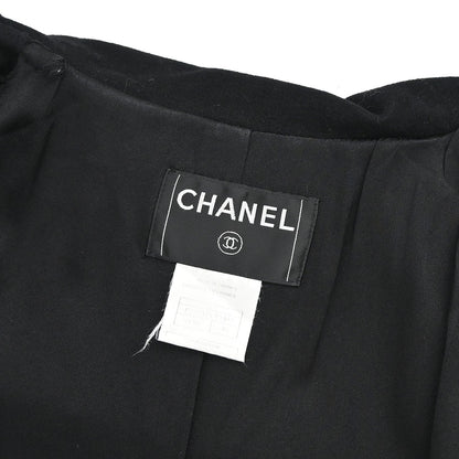 Chanel 2006 Duffel Coat Black #40
