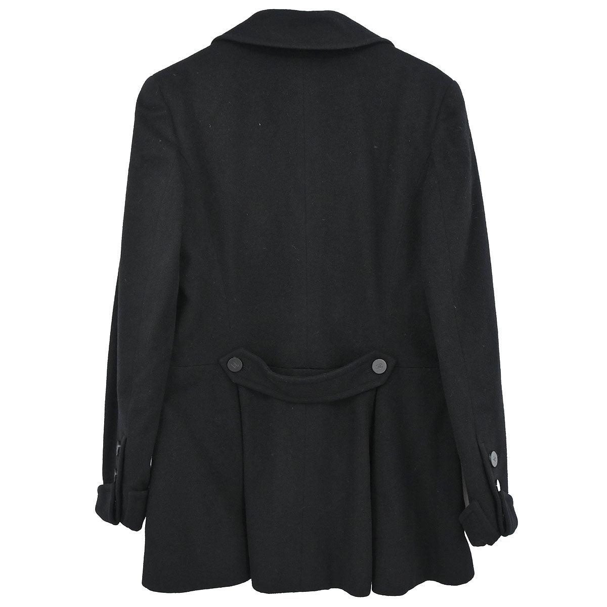 Chanel 2001 Double Breasted Jacket Black #40