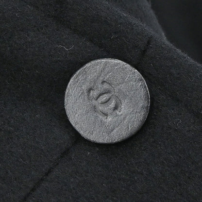 Chanel 2001 Double Breasted Jacket Black #40