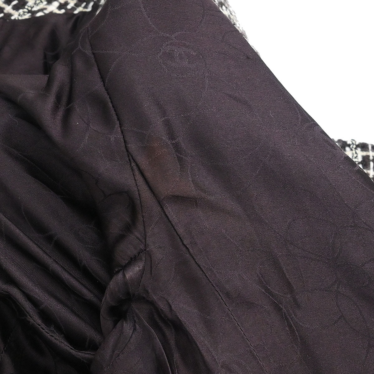 Chanel 2001 Double Breasted Jacket Brown #38