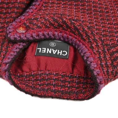 Chanel 2001 Single Breasted Jacket Red #40
