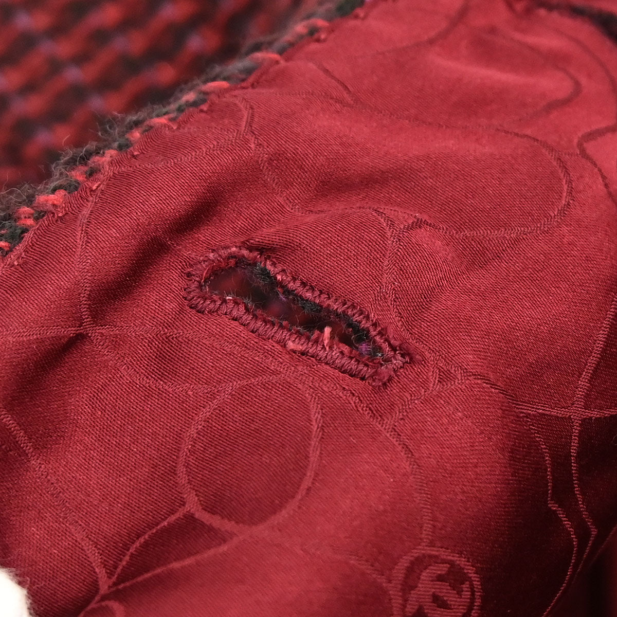 Chanel 2001 Single Breasted Jacket Red #40