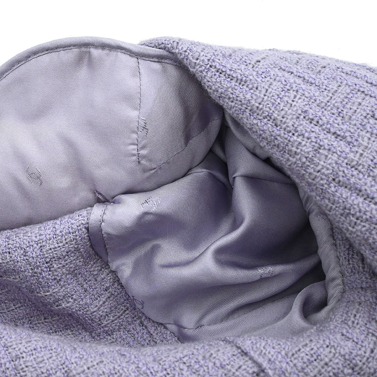 Chanel 1998 Collarless Jacket Purple #38