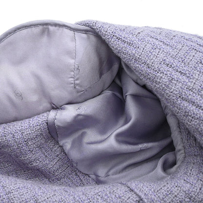 Chanel 1998 Collarless Jacket Purple #38