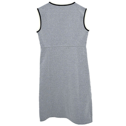 Chanel 1998 Sleeveless Dress Gray #40