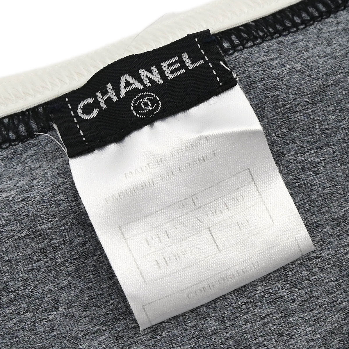 Chanel 1998 Sleeveless Dress Gray #40