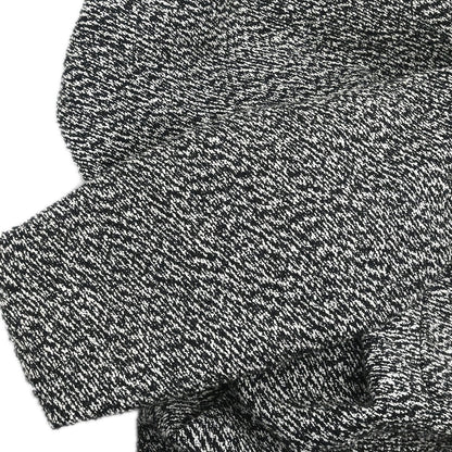 Chanel 1997 Tweed Setup Suit Jacket Skirt Black #38