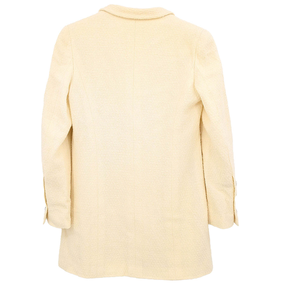 Chanel 1996 Double Breasted Jacket Ivory #38
