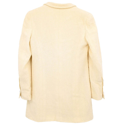Chanel 1996 Double Breasted Jacket Ivory #38