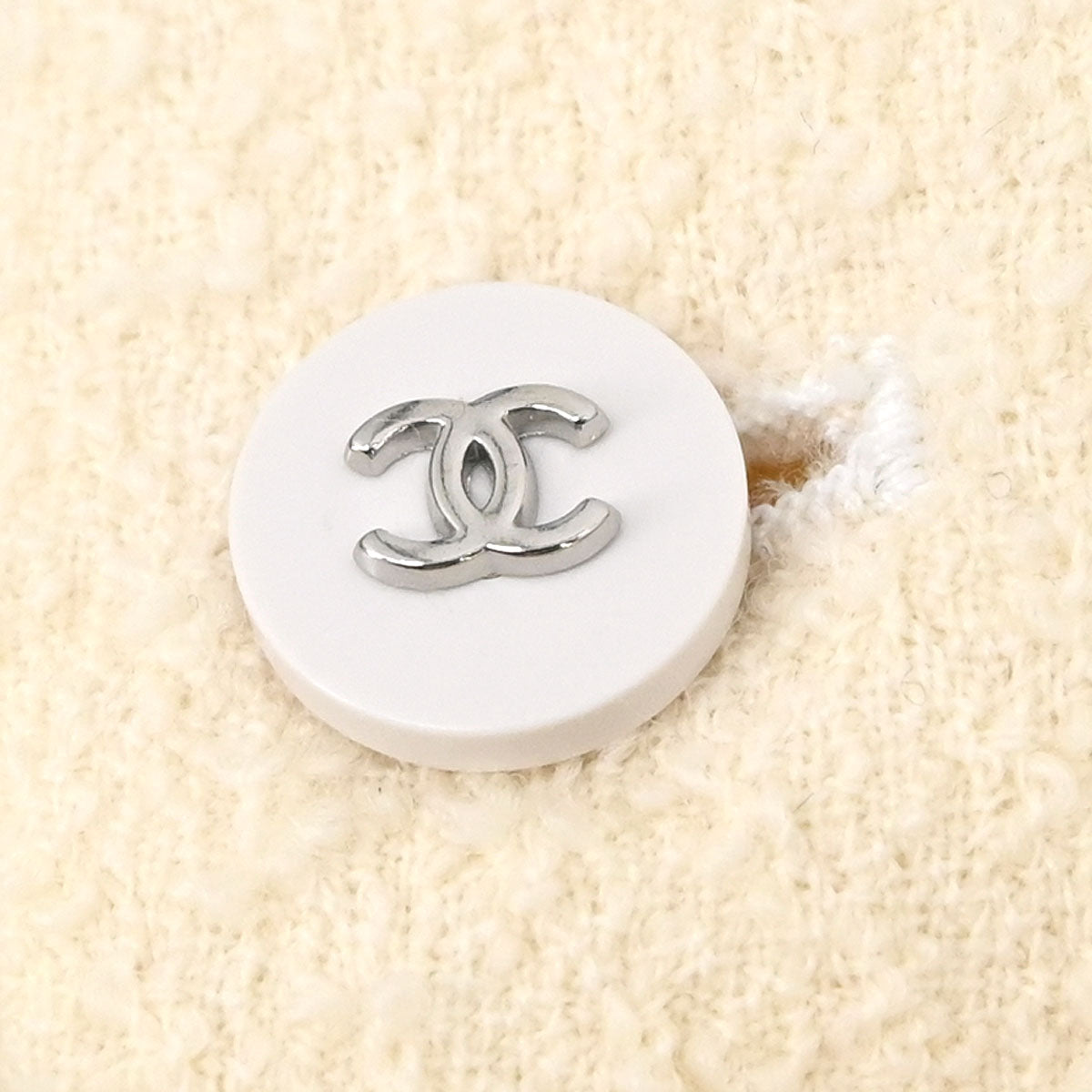 Chanel 1996 Double Breasted Jacket Ivory #38