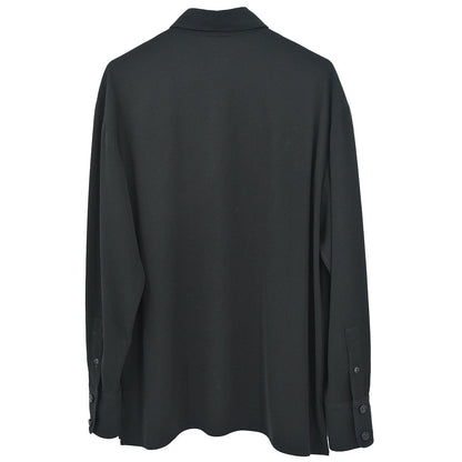 Chanel 1998 Blouse Shirt Black #38