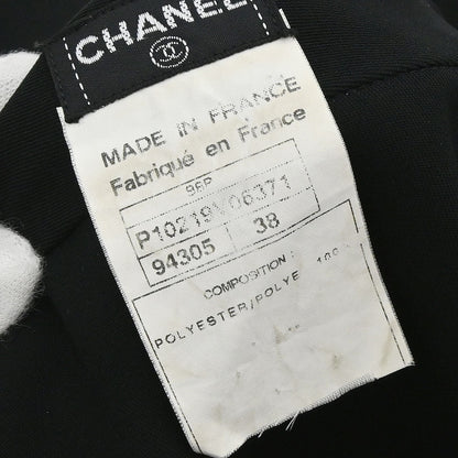 Chanel 1998 Blouse Shirt Black #38