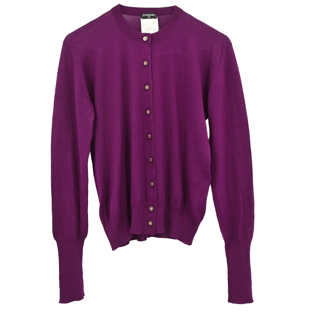 Chanel 1995 Cardigan Purple #36