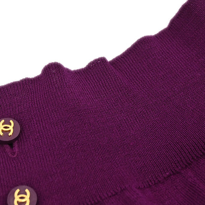Chanel 1995 Cardigan Purple #36
