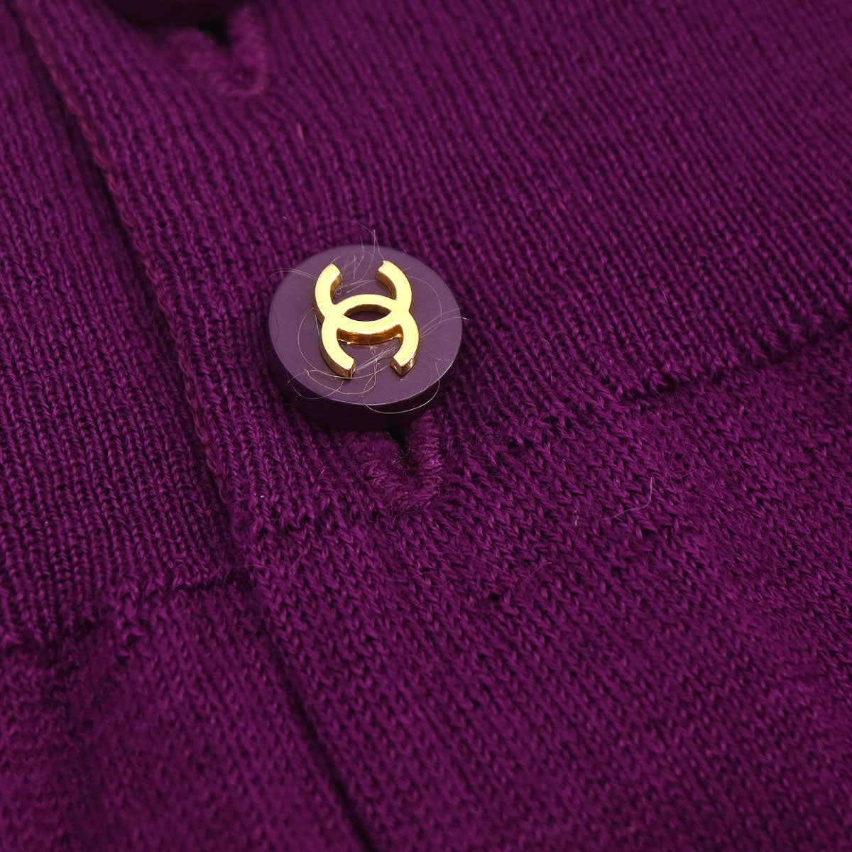 Chanel 1995 Cardigan Purple #36