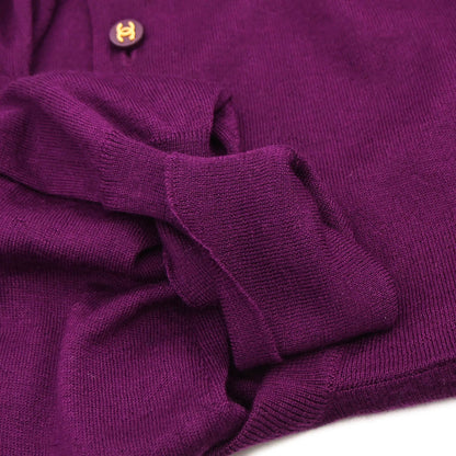 Chanel 1995 Cardigan Purple #36