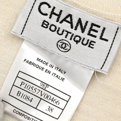 Chanel 1998 Jumpsuit Sleeveless White Black #38