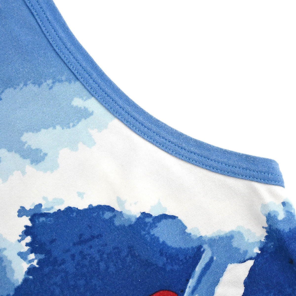 Chanel 2002 Surf Line Sleeveless Tank Top Blue #36