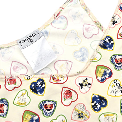 Chanel 2006 Valentine Camisole White #34