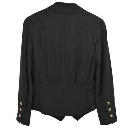 Chanel 1994 Single Breasted Jacket Black #36