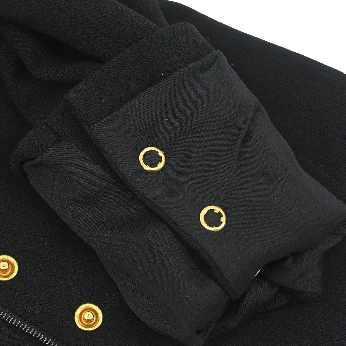 Chanel 1994 Single Breasted Jacket Black #36