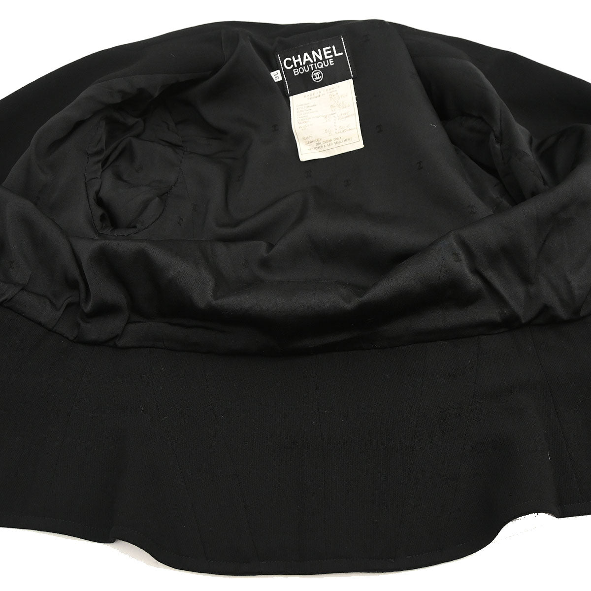 Chanel 1994 Single Breasted Jacket Black #36