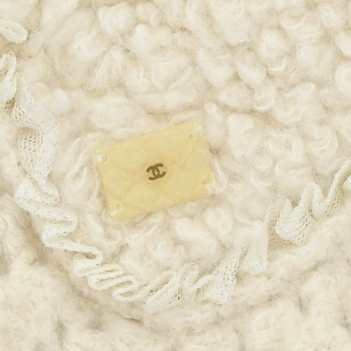 Chanel 2002 Cardigan White #38