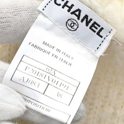 Chanel 2002 Cardigan White #38