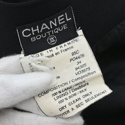 Chanel 1995 Skirt Black #34