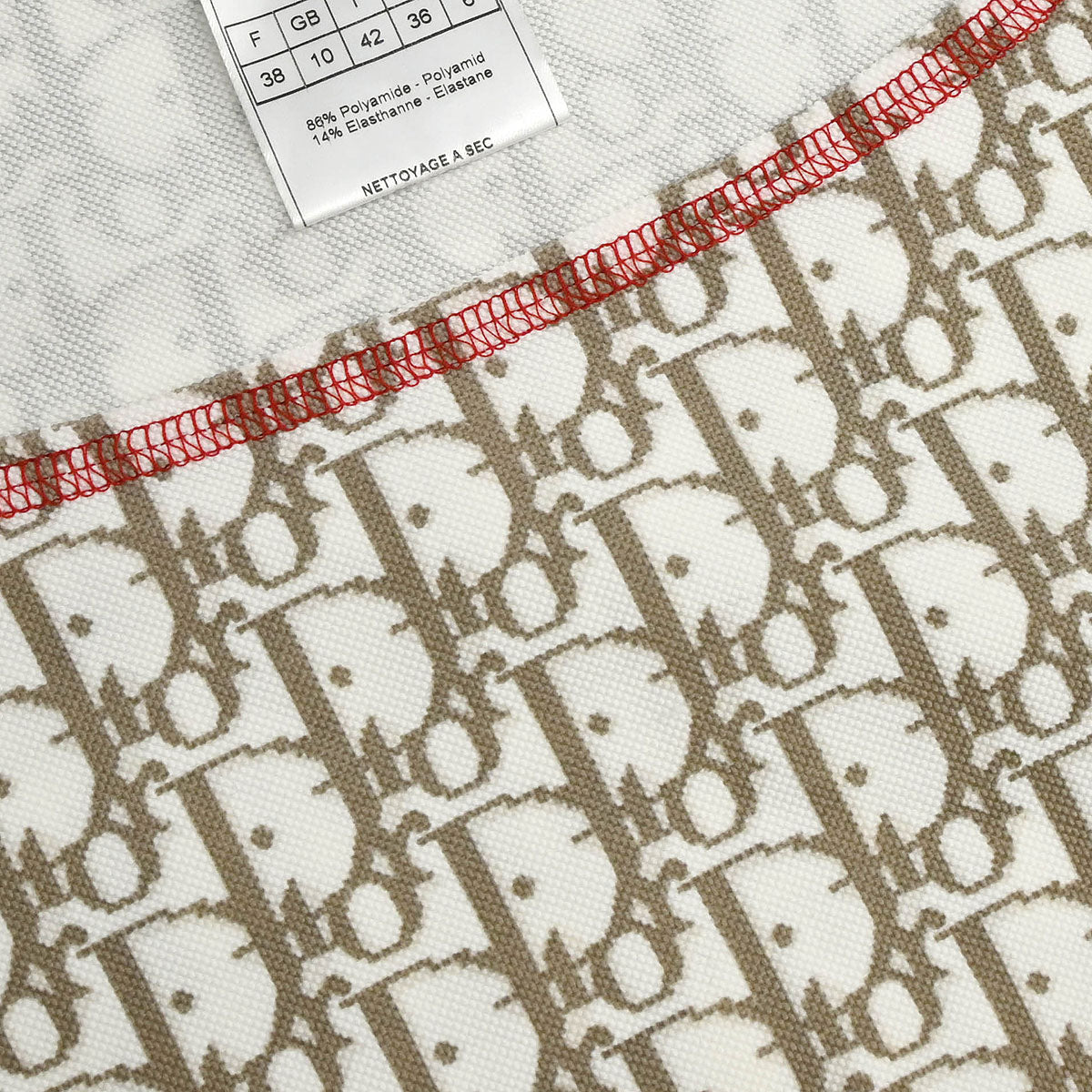 Christian Dior Top Trotter White #38