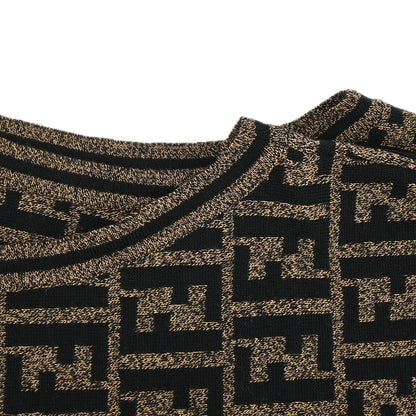 Fendi Sleeveless Jacket Vest Zucca Brown #42